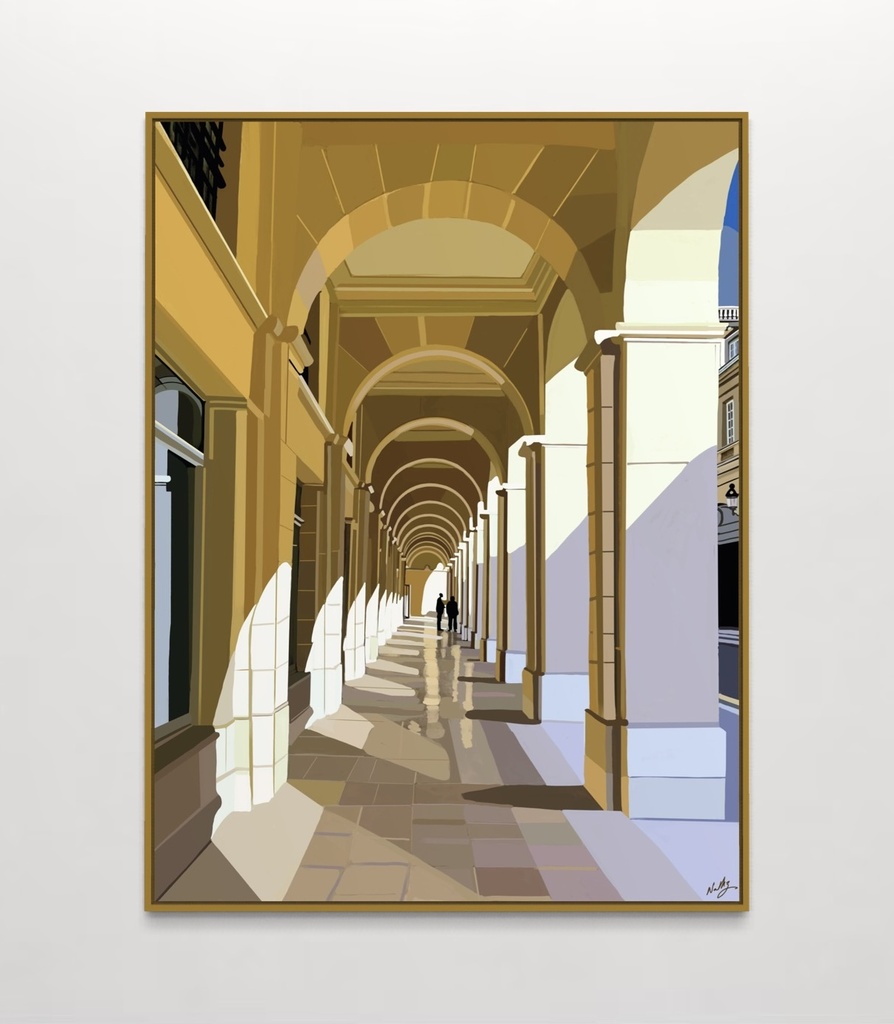 Couloir au Sénat 